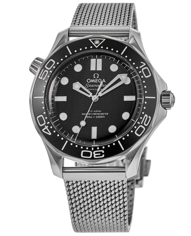 Omega Seamaster Diver 300M Black Dial Stainless Steel Men's Watch 210.30.42.20.01.010