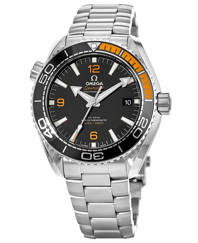 Omega Seamaster Planet Ocean 600M 43.5mm Automatic Black Dial Steel Men’s Watch 215.30.44.21.01.002 215.30.44.21.01.002