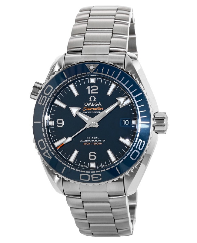 Omega Seamaster Planet Ocean 600M 43.5mm Blue Stainless Steel  Men’s Watch 215.30.44.21.03.001 215.30.44.21.03.001