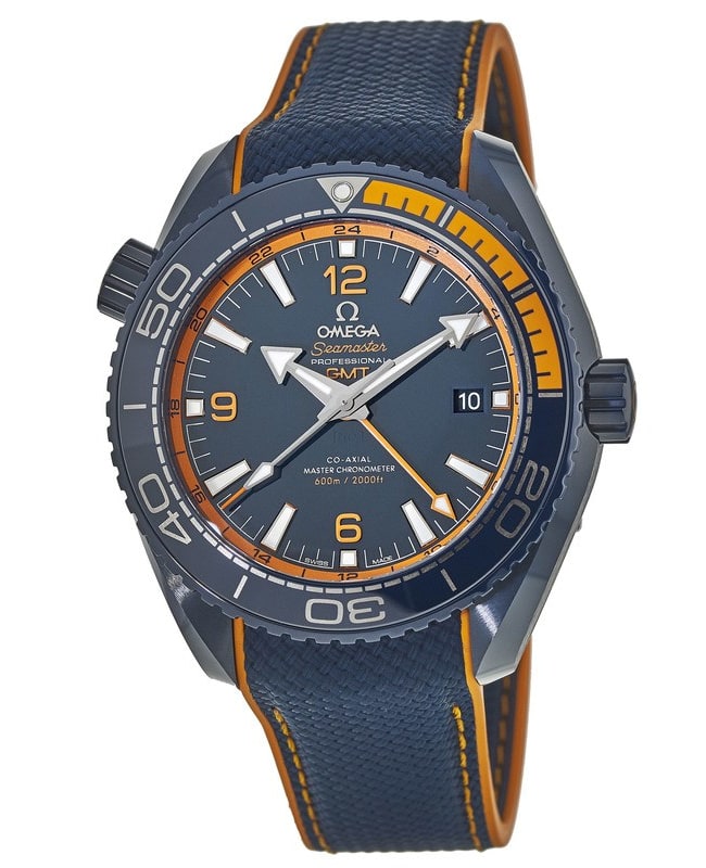 Omega Seamaster Planet Ocean 600M 45.5mm Big Blue Ceramic Case Men’s Watch 215.92.46.22.03.001 215.92.46.22.03.001