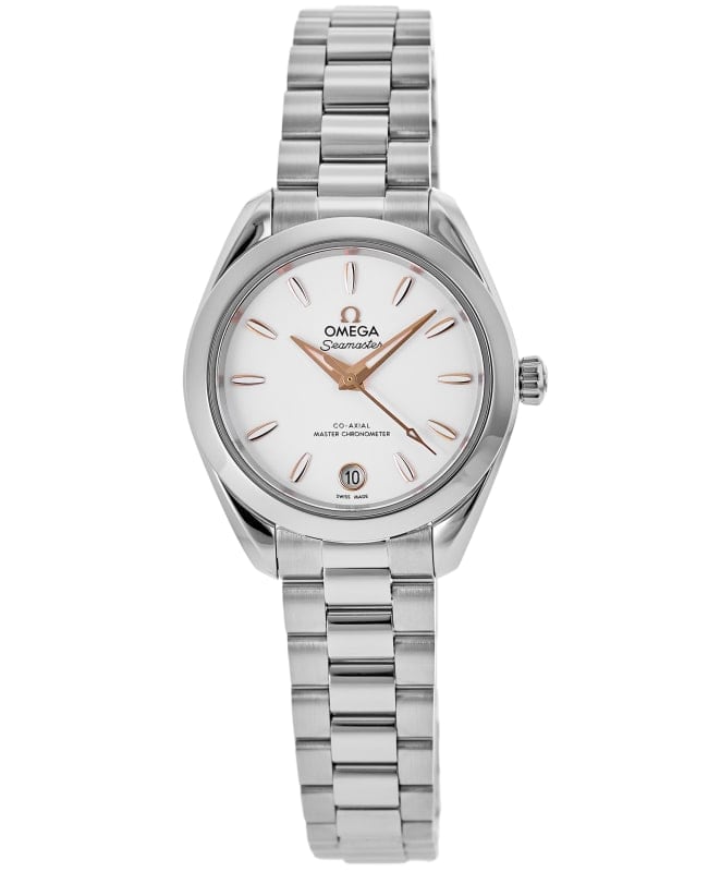Omega Seamaster Aqua Terra 150M 30mm Automatic Silver Dial Stainless Steel Women's Watch 220.10.30.20.02.001