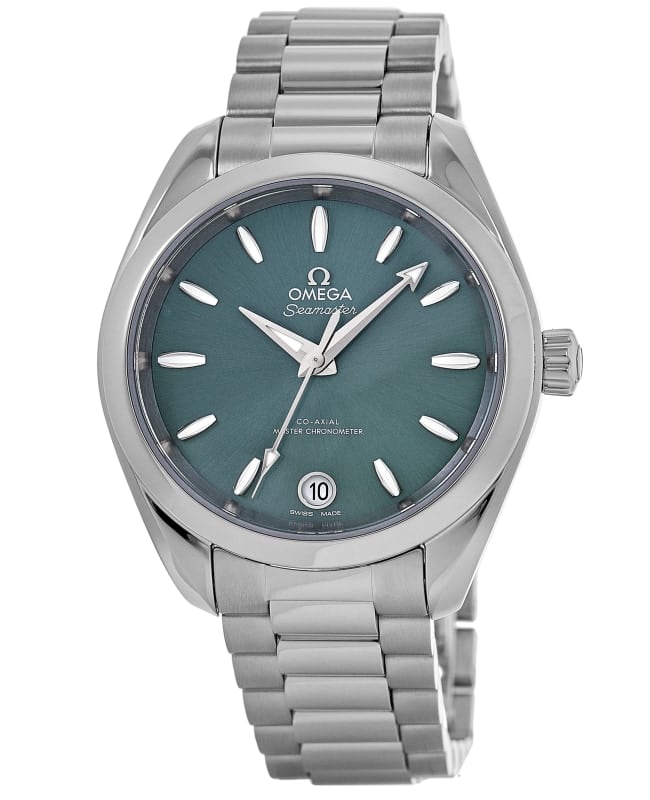 Omega Seamaster Aqua Terra Shades Green Dial Stainless Steel Women's Watch 220.10.34.20.10.001
