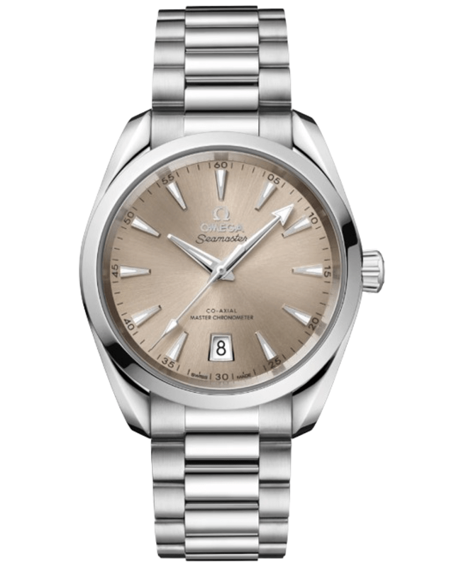 Omega Seamaster Aqua Terra Shades Beige Dial Stainless Steel Men's Watch 220.10.38.20.09.001