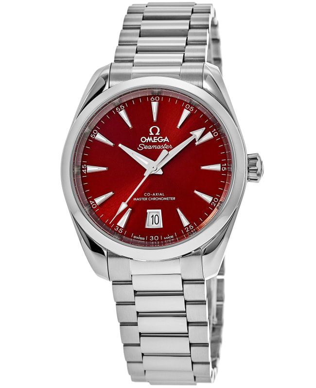 Omega Seamaster Aqua Terra Shades Terracotta Orange Dial Stainless Steel Men's Watch 220.10.38.20.13.003