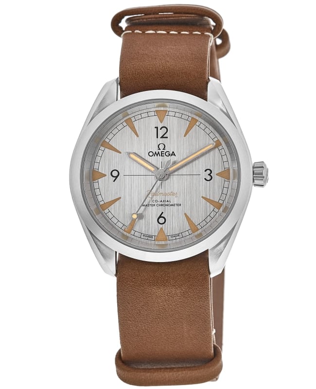 Omega Seamaster Railmaster Master Chronometer Grey Dial Brown Leather Men’s Watch 220.12.40.20.06.001 220.12.40.20.06.001 Omega Seamaster Railmaster Master Chronometer Grey Dial Brown Leather Men’s Watch 220.12.40.20.06.001 220.12.40.20.06.001