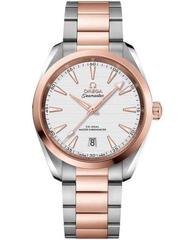 Omega Seamaster Aqua Terra 150m Master Co-Axial Chronometer 38 MM Steel And Rose Gold Men’s Watch 220.20.38.20.02.001 220.20.38.20.02.001