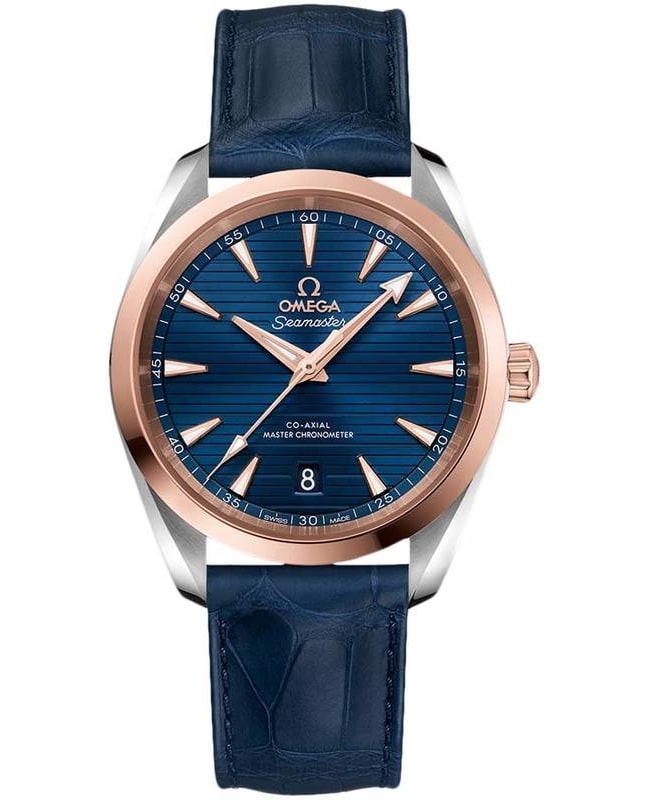 Omega Seamaster Aqua Terra 150m Master Co-Axial Chronometer 38 MM Steel And Rose Gold Men’s Watch 220.23.38.20.03.001 220.23.38.20.03.001