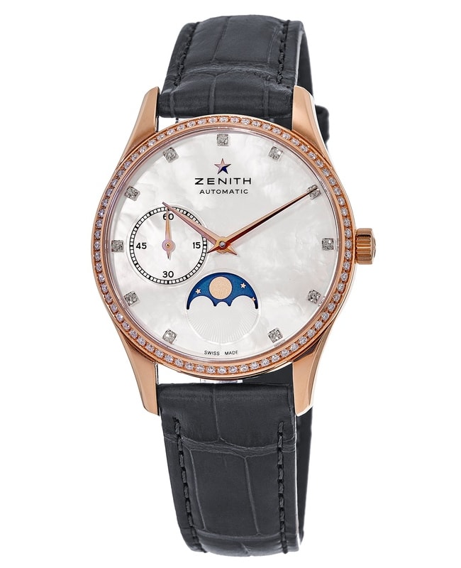 Zenith Heritage Lady Ultra Thin Moon Phase 18kt Rose Gold Women’s Watch 22.2310.692/81.C709 22.2310.692/81.C709 Zenith Heritage Lady Ultra Thin Moon Phase 18kt Rose Gold Women’s Watch 22.2310.692/81.C709 22.2310.692/81.C709