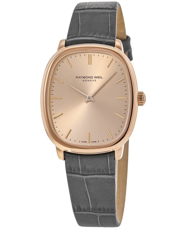 Raymond Weil Toccata Heritage Copper Dial Leather Strap Men's Watch 2280-PC5-80001