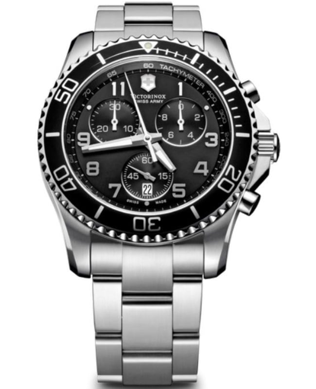 【即発送可能】 Maverick Army Swiss Victorinox Men's 241432 Watch 食器