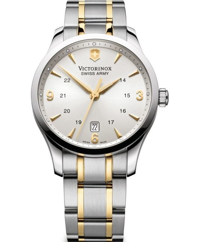 Victorinox Swiss Army Alliance Silver Dial Two-Tone Steel