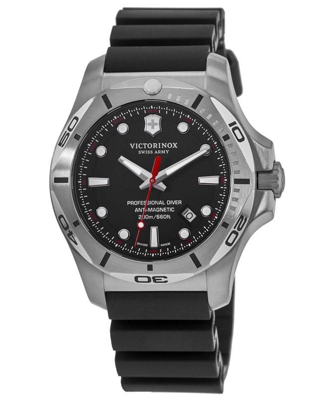 Victorinox Swiss Army I.N.O.X. Professional Diver Black Dial Men’s Watch 241733 241733