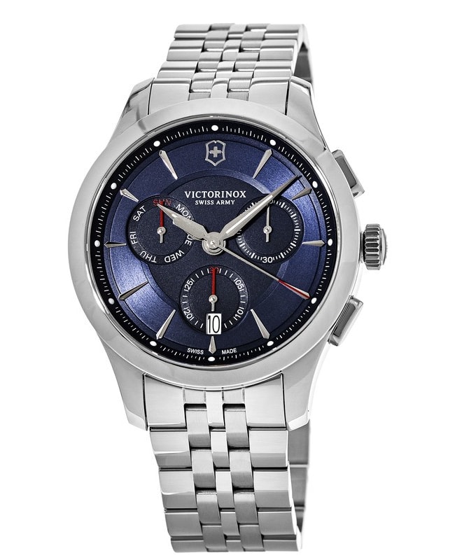 Victorinox Swiss Army Alliance Blue Chronograph Dial Stainless Steel Men’s Watch 241746 241746