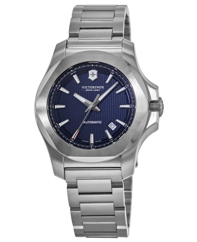 Victorinox Swiss Army I.N.O.X. Blue Dial Stainless Steel Men’s Watch 241835 241835