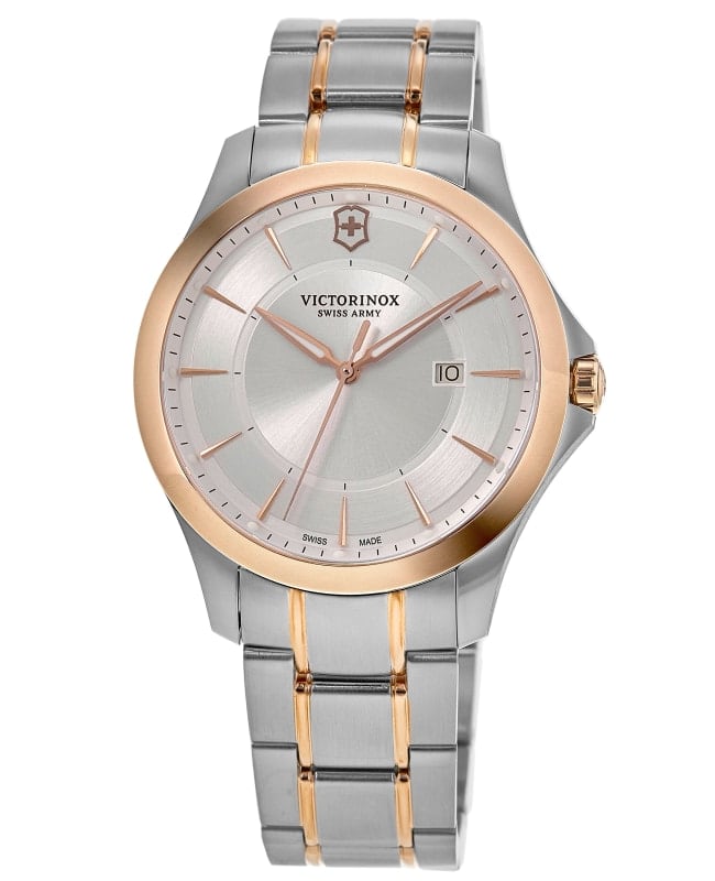 Victorinox Swiss Army Alliance Quartz White Dial Steel Men's Watch