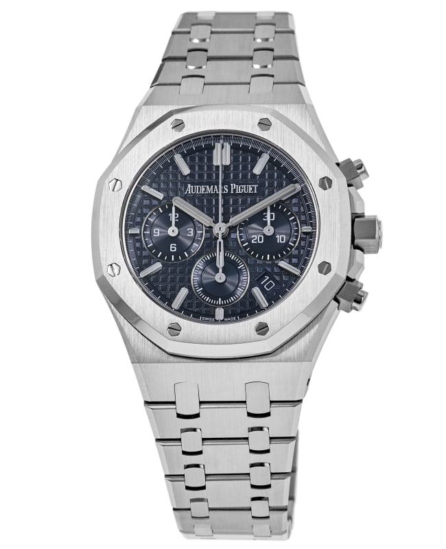 Audemars Piguet Royal Oak Automatic Chronograph Blue Dial Stainless Steel Men's Watch 26715ST.OO.1356ST.01