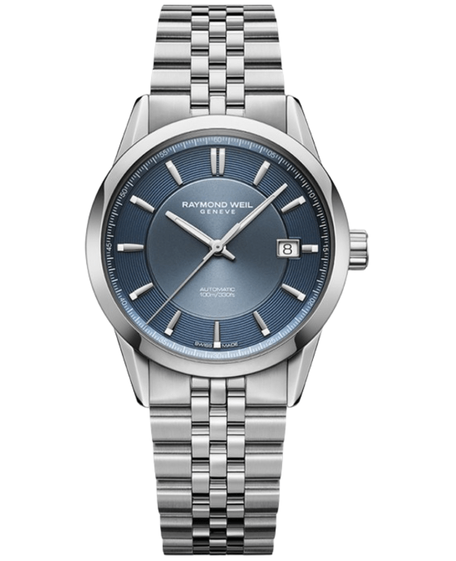 Raymond Weil Freelancer Automatic Date Blue Dial Steel Men's Watch 2771-ST-50051
