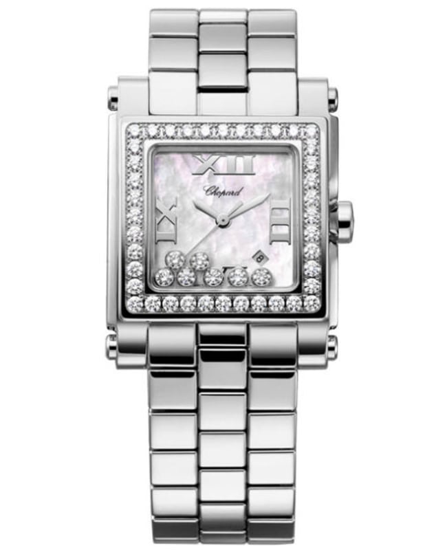 Chopard Happy Sport Square Medium Women’s Watch 278505-2001 278505-2001