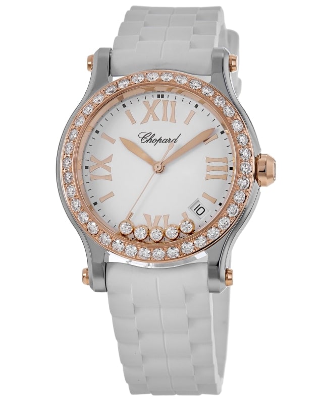 Chopard Happy Sport Medium 36mm Quartz White Dial Custom Chopard Happy Sport Medium 36mm Quartz White Dial Custom