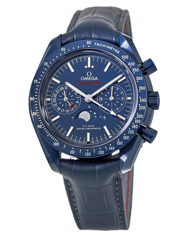 Omega Speedmaster Moonphase Co-Axial Master Chronometer Chronograph Blue Side Of The Moon Men’s Watch 304.93.44.52.03.001 304.93.44.52.03.001