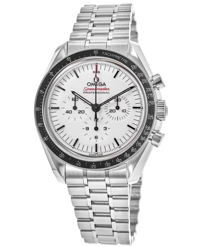 Omega Speedmaster Moonwatch Chronograph White Dial Steel Men's Watch 310.30.42.50.04.001