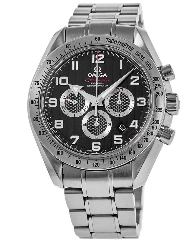 Omega Speedmaster Broad Arrow Black Dial Automatic Chronograph Steel Men's Watch 321.10.44.50.01.001-PO