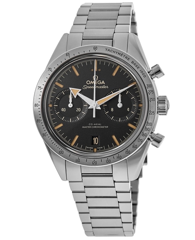 Omega Speedmaster '57 Chronograph Black Dial Stainless Steel Men's Watch 332.10.41.51.01.001
