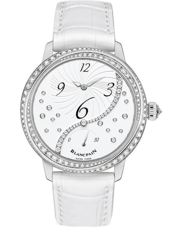 Blancpain Ladies’ Collection Off Center Hour Retrograde Seconds Women’s Watch 3650A-4528-55B 3650A-4528-55B