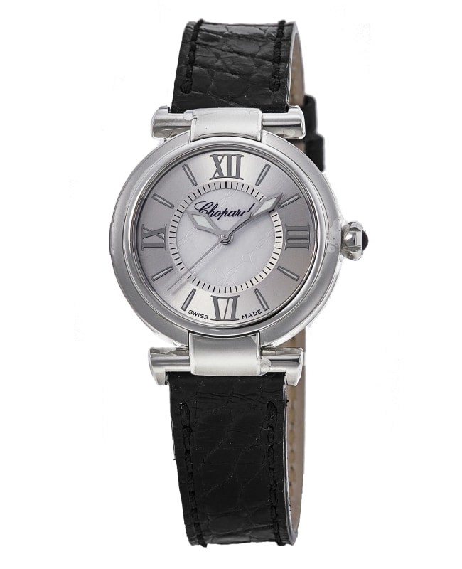 Chopard Imperiale Automatic 29mm Silver Dial Leather Strap Women's Watch 388563-3005