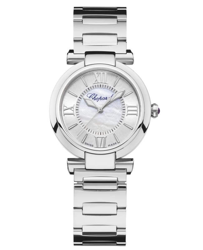 Chopard Imperiale Automatic 29mm Mother of Pearl Dial Steel Women’s Watch 388563-3006 388563-3006