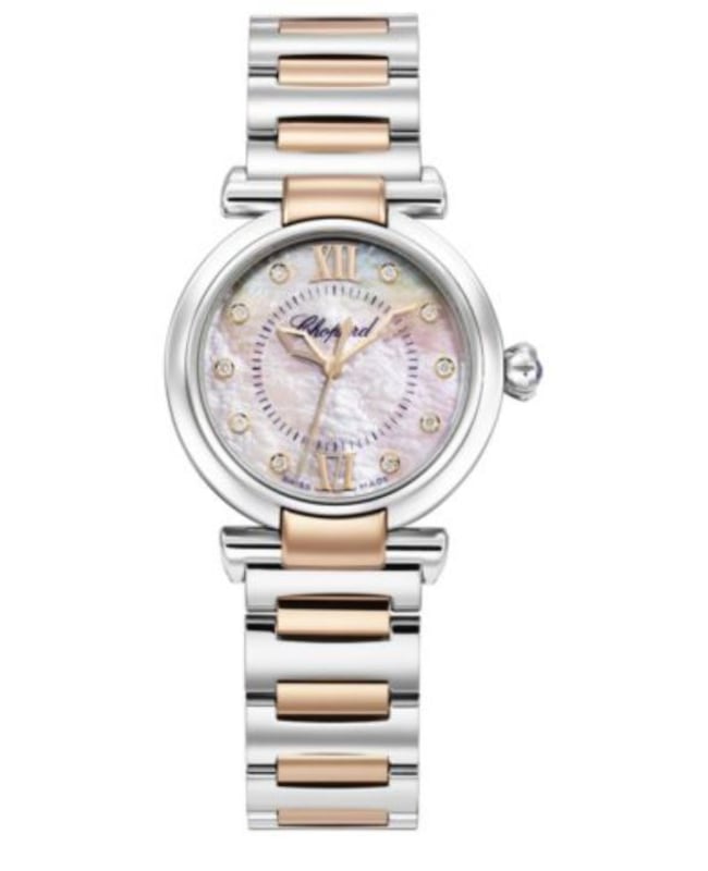 Chopard Imperiale Mother of Pearl Dial Steel Women’s Watch 388563-6014 388563-6014