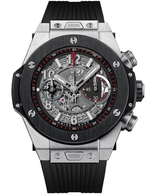 Hublot Big Bang Titanium Automatic Skeleton 45mm Men's Watch 411.NM.1170.RX