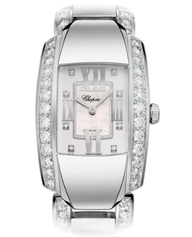 Chopard La Strada 18K White Gold Diamond Women's Watch 419400-1004