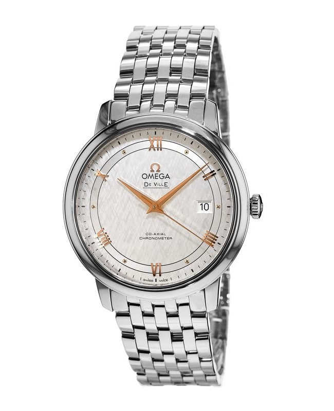 Omega De Ville Prestige Co-Axial 39.5mm Stainless Steel Men’s Watch 424.10.40.20.02.004 424.10.40.20.02.004