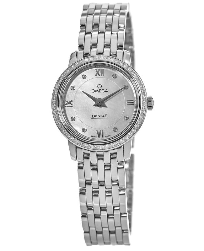 Omega De Ville Prestige Quartz 24.4mm Women’s Watch 424.15.24.60.55.001 424.15.24.60.55.001