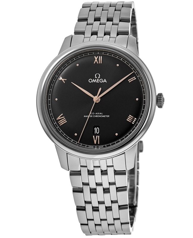 Omega De Ville Prestige Co-Axial Master Chronometer 40mm Automatic Black Dial Steel Mens Watch 43410402001001 43410402001001 4675$
