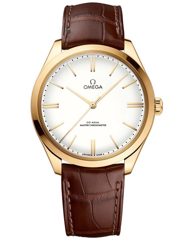 Omega De Ville Chronometer White Dial 18K Yellow Gold Leather Strap Mens Watch 43553402109001 43553402109001 Omega De Ville Chronometer White Dial 18K Yellow Gold Leather Strap Mens Watch 43553402109001 43553402109001