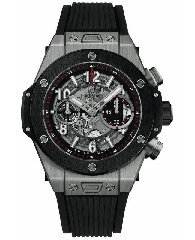 Hublot Big Bang Unico Skeleton Dial Rubber Strap Men's Watch 441.NM.1170.RX