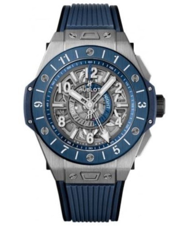 Hublot Big Bang Unico GMT Titanium Blue Men’s Watch