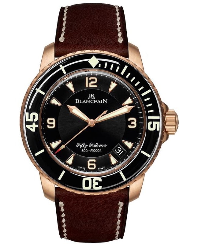 Blancpain Fifty Fathoms Men's Watch 5015a-3630-63b
