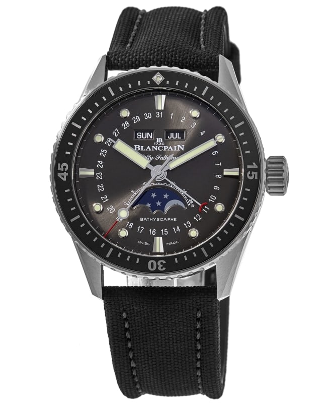 Blancpain Fifty Fathoms Bathyscaphe Complete Calendar Men’s Watch