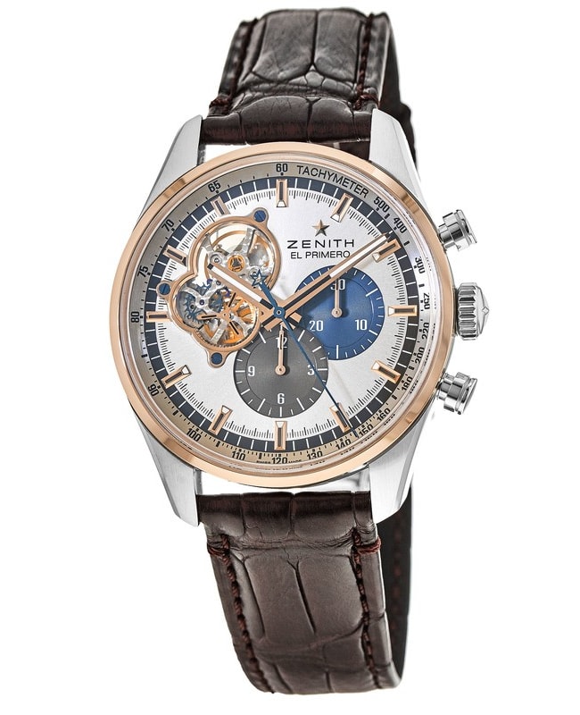 Zenith El Primero Chronomaster Open 18K Rose Gold/ SS 51.2080.4061/69.C494 Box/Papers Mint