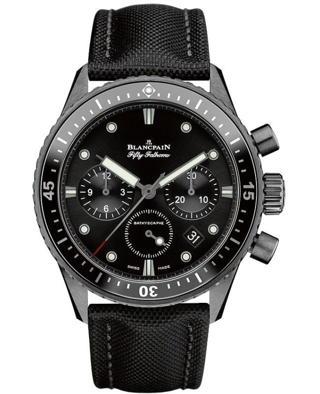 Blancpain Fifty Fathoms Flyback Chronograph Men's Watch 5200-0130-B52A 5200-0130-B52A