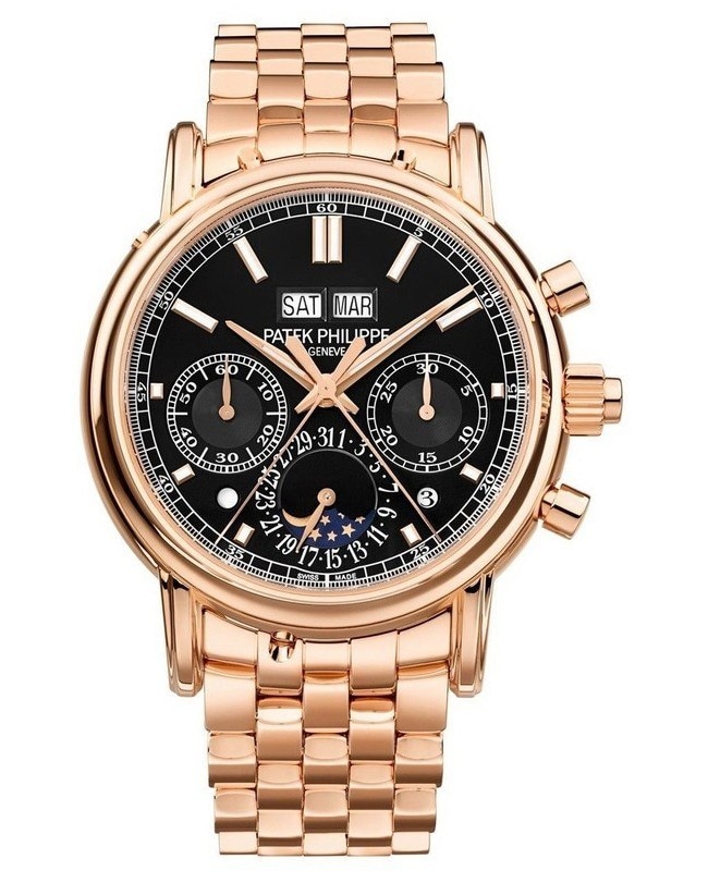 Patek Philippe Grand Complications Black Dial Men's Watch 5204/1R-001