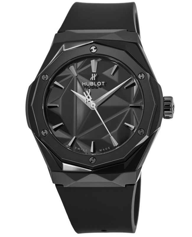 Hublot Classic Fusion Orlinski Black Magic Black Dial Rubber Strap Men’s Watch