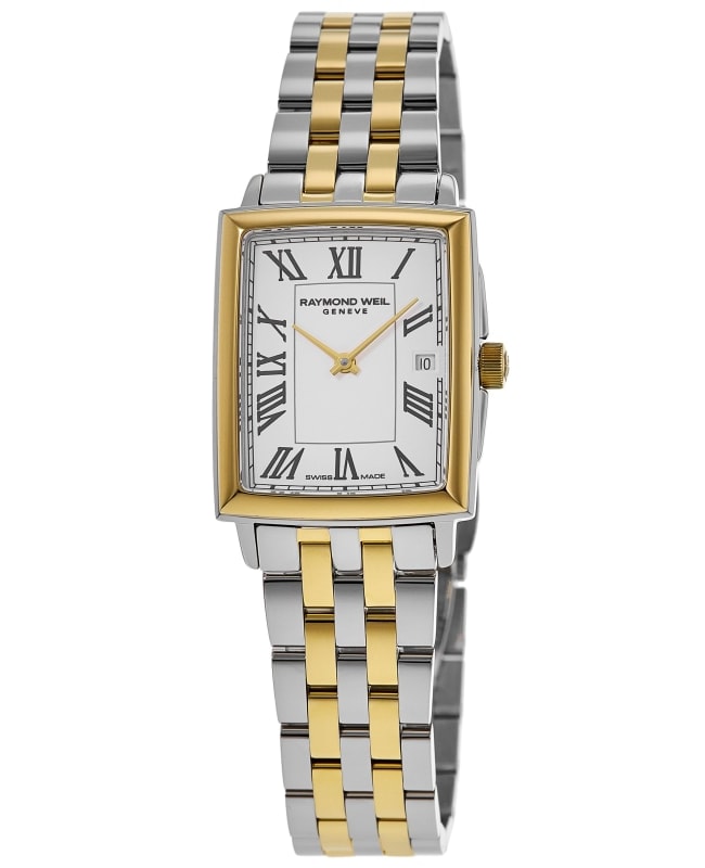 Raymond Weil Toccata White Dial Two-Tone Steel Women's Watch 5925-STP-00300