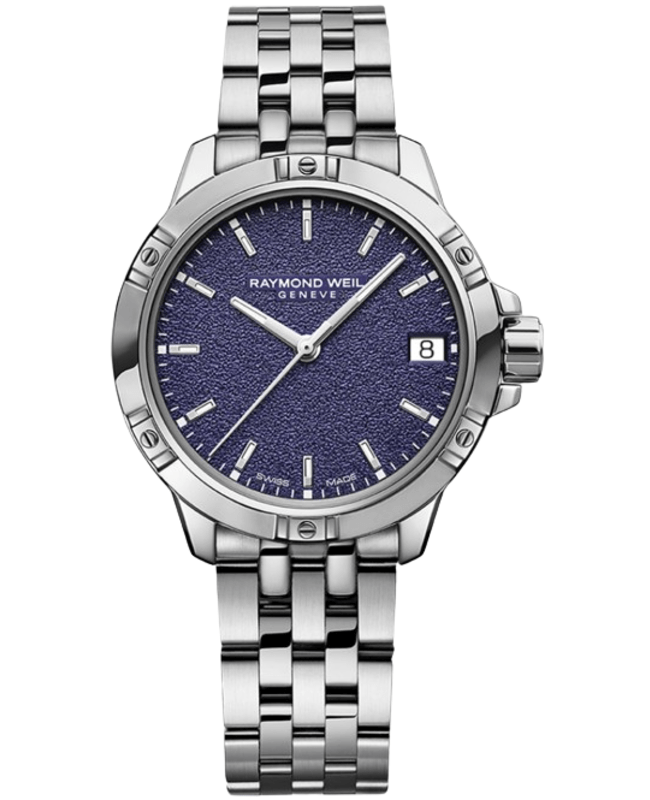 Raymond Weil Tango Classic Purple Dial Steel Women's Watch 5960-ST-50161