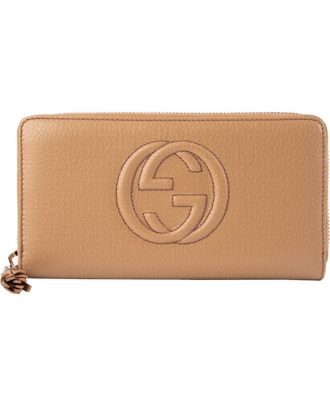 Gucci Beige and Brown Long Women's Wallet 346058 KY9LG 8610 in 2023