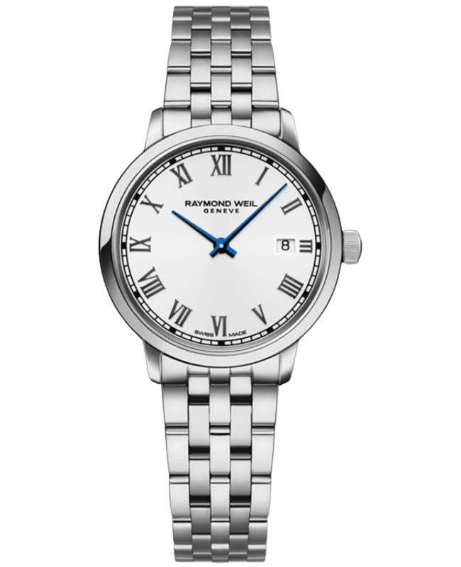 Raymond Weil Toccata White Dial Steel Women's Watch 5985-ST-00359