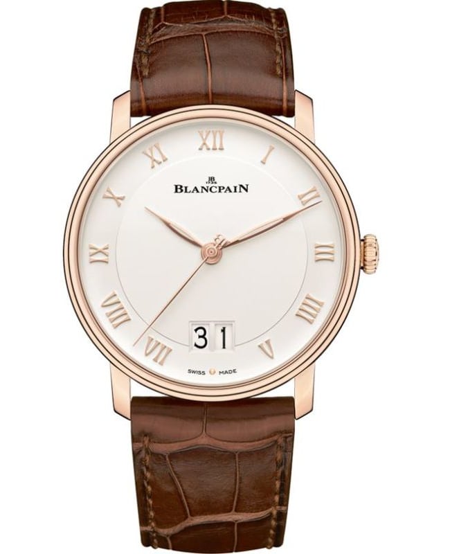 Blancpain Villeret Automatic Grande Date Men's Watch 6669-3642-55B